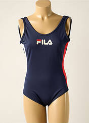 Maillot de bain 1 pièce bleu FILA pour femme seconde vue