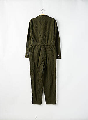 Combi-pantalon poches manches longues vert HAILYS femme