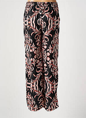 Pantalon large coupe fluide taille haute noir VERO MODA femme