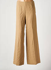 Pantalon large beige MANGO pour femme seconde vue