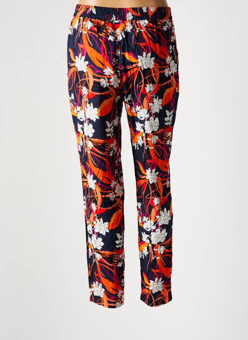 Pantalon droit bleu FRANSA pour femme