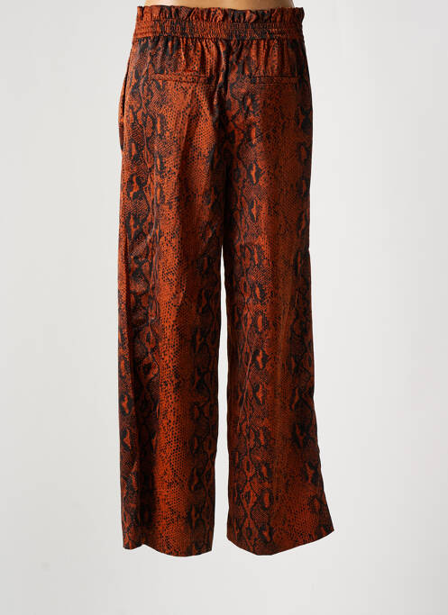 Pantalon large orange ONLY pour femme