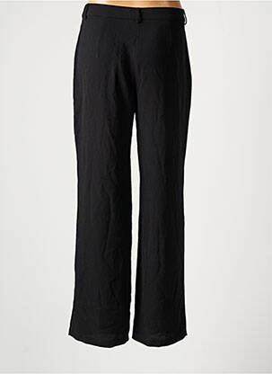 Pantalon droit tissage crêpe taille normale noir VERO MODA femme