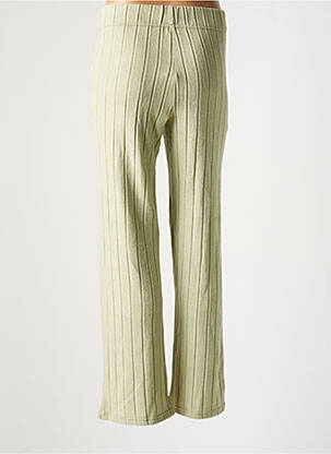 Pantalon droit stretch taille normale vert ONLY femme