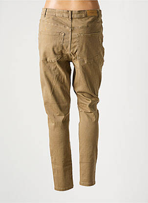 Pantalon slim stretch taille normale marron VERO MODA femme