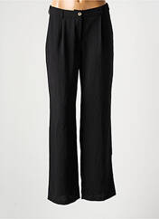 Pantalon droit noir VERO MODA pour femme seconde vue