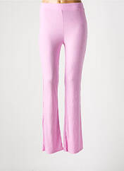 Pantalon droit rose TALLY WEIJL pour femme seconde vue