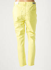 Pantalon slim jaune ONLY pour femme seconde vue