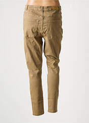 Pantalon slim marron VERO MODA pour femme seconde vue