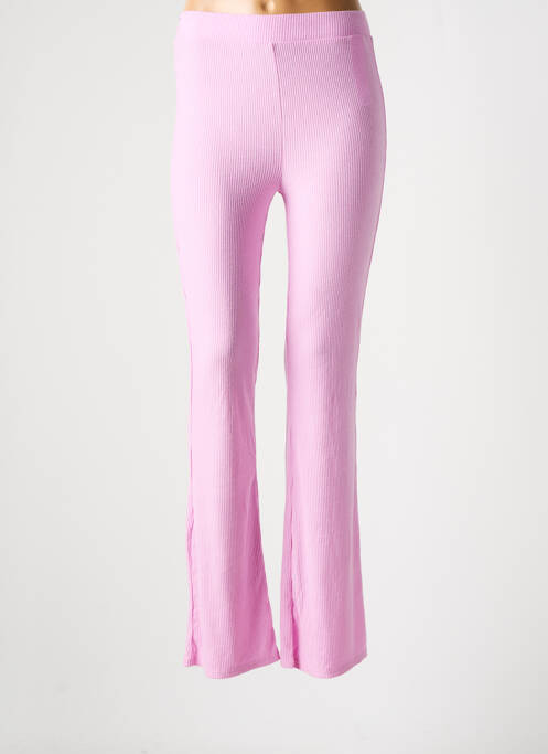 Pantalon droit rose TALLY WEIJL pour femme