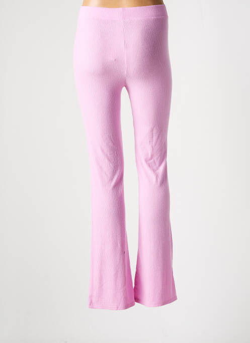 Pantalon droit rose TALLY WEIJL pour femme