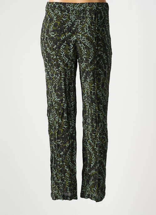 Pantalon droit vert VERO MODA pour femme
