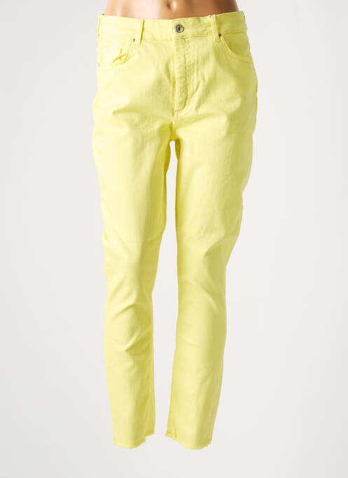 Pantalon slim jaune ONLY pour femme