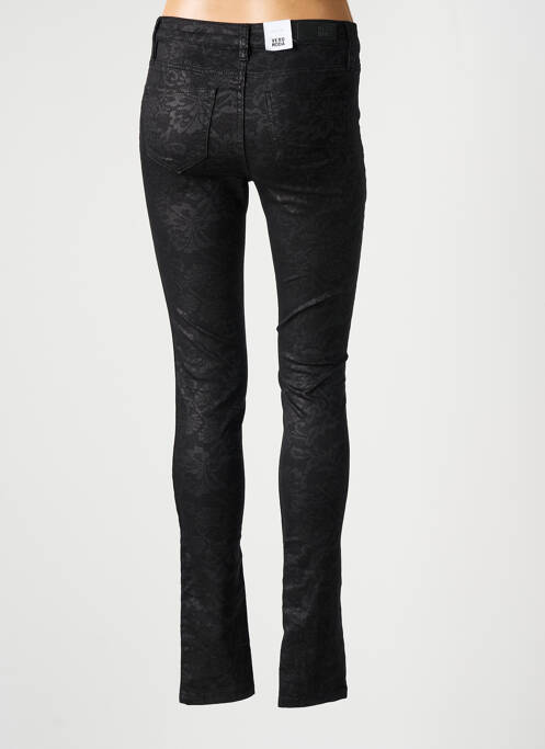 Pantalon slim noir VERO MODA pour femme