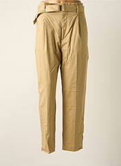 Pantalon droit beige MANGO pour femme seconde vue