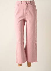 Pantalon flare rose VERO MODA pour femme seconde vue