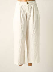 Pantalon large beige JACQUELINE DE YONG pour femme seconde vue