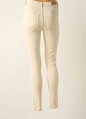 Pantalon slim beige ONLY pour femme seconde vue