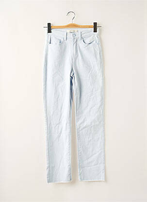 Pantalon slim bleu JACQUELINE DE YONG pour femme