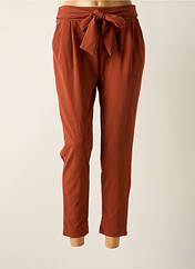 Pantalon slim marron HAILYS pour femme seconde vue