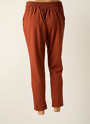 Pantalon slim marron HAILYS pour femme seconde vue