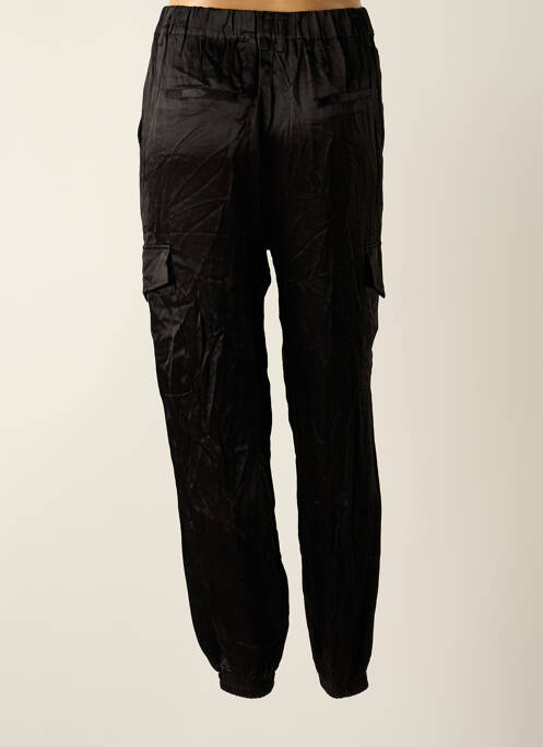 Pantalon cargo poches taille normale noir MANGO femme