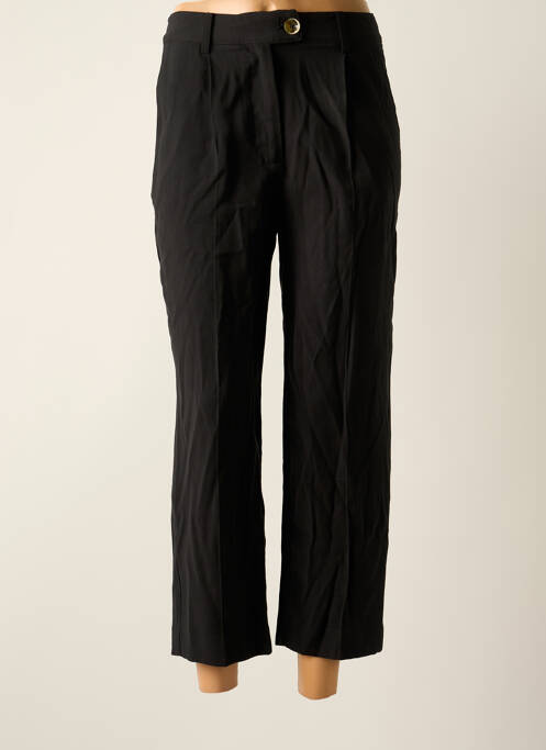 Pantalon 7/8 noir MANGO pour femme