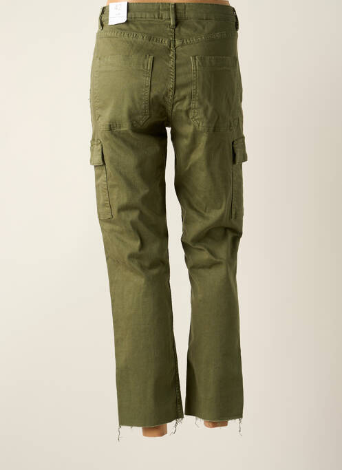 Pantalon cargo vert MANGO pour femme
