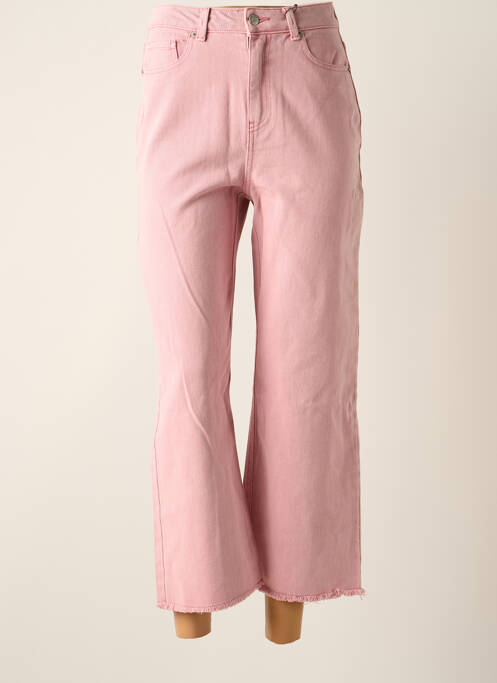 Pantalon flare rose VERO MODA pour femme