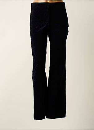 Pantalon flare stretch taille haute bleu MANGO femme
