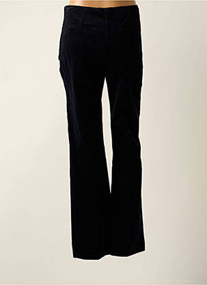 Pantalon flare stretch taille haute bleu MANGO femme