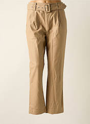 Pantalon droit beige VILA pour femme seconde vue