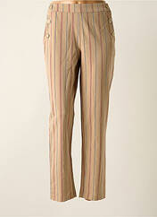 Pantalon droit beige VILA pour femme seconde vue