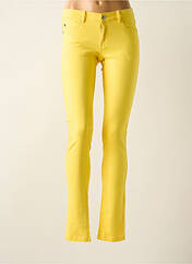 Pantalon slim jaune FLAIR pour femme seconde vue