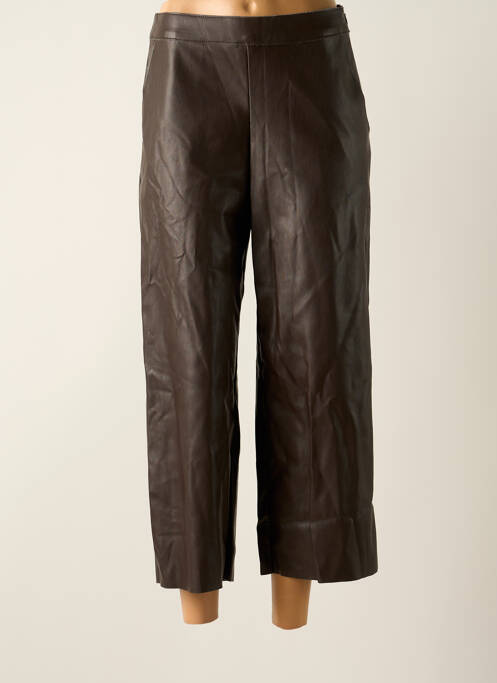 Pantalon 7/8 marron VILA pour femme