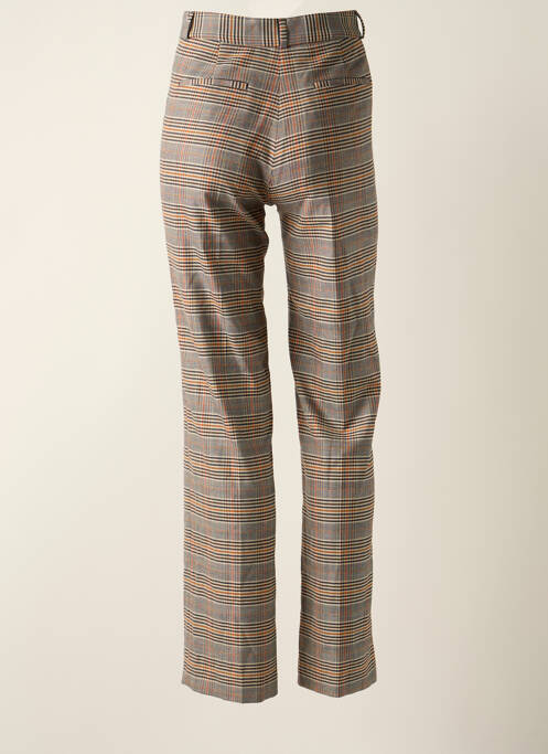 Pantalon droit beige L'IMPECCABLE MARCEL pour femme