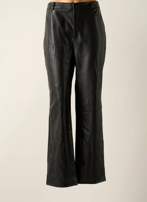 Pantalon droit noir OLGA LEYERS pour femme