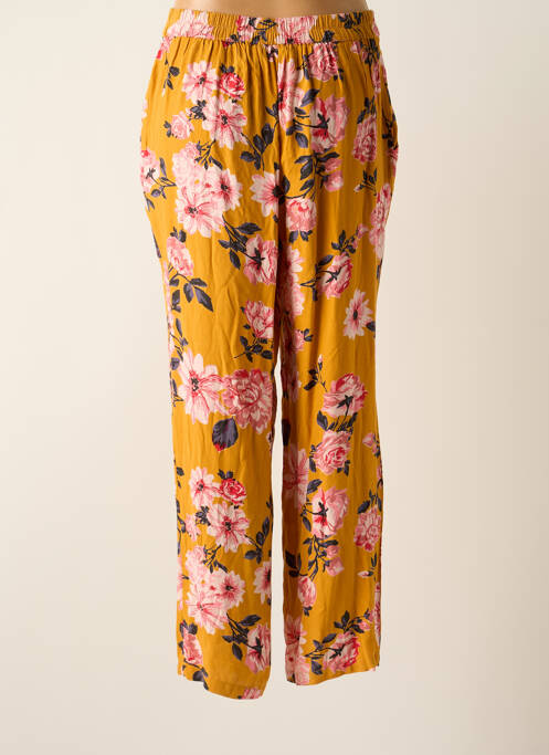 Pantalon large jaune VERO MODA pour femme