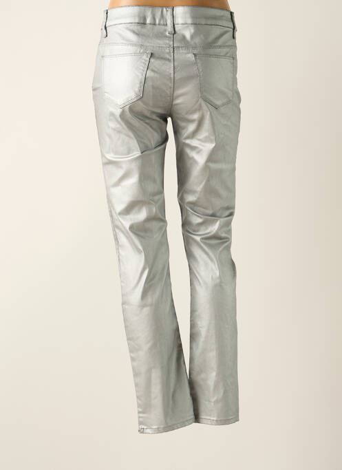 Pantalon slim gris LITTLE FORTUNE pour femme