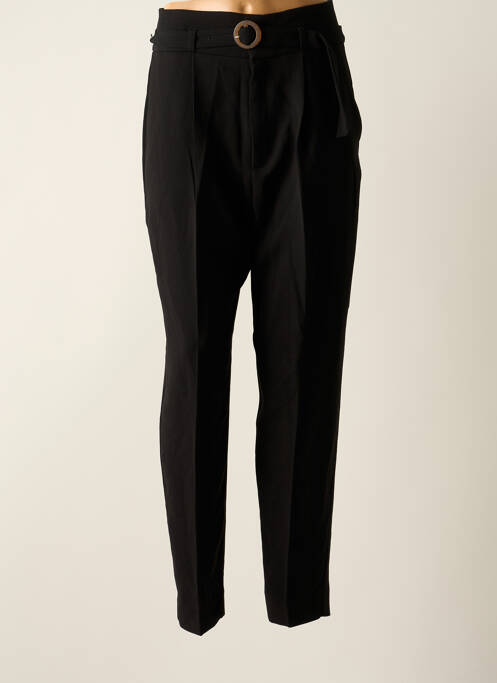 Pantalon slim noir MANGO pour femme