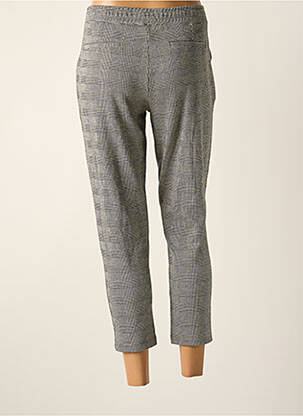 Pantalon 7/8 taille haute taille haute gris CEMI femme