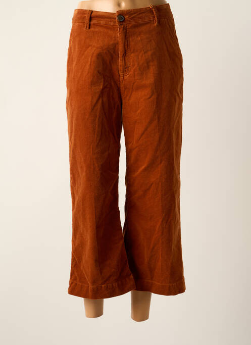 Pantalon 7/8 marron LE FABULEUX MARCEL DE BRUXELLES pour femme