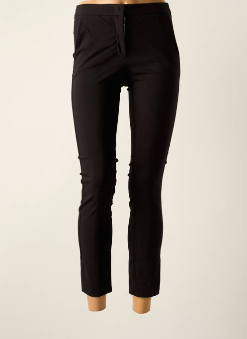 Pantalon 7/8 noir MANGO pour femme