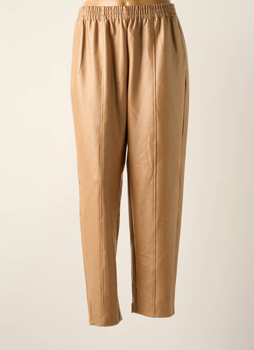 Pantalon droit beige VILA pour femme