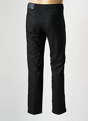 Pantalon chino fermeture zippée sous rabat avec crochet taille normale noir BRUCE & BUTLER  homme