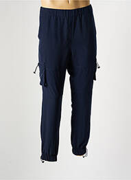 Pantalon cargo taille élastique taille normale bleu CEMI BY MICHEL homme