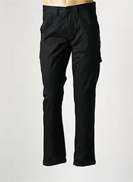 Pantalon droit taille normale taille normale noir JACK & JONES homme