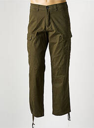 Pantalon cargo resserrée sur le bas taille normale vert JACK & JONES homme