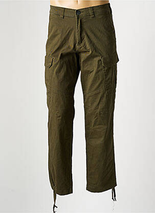 Pantalon cargo resserrée sur le bas taille normale vert JACK & JONES homme