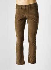 Pantalon slim marron JACK & JONES pour homme seconde vue